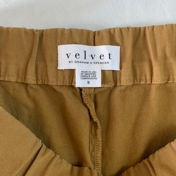 Velvet by Graham & Spencer Tan Pants Size Small - Made in USA - Picture 5 of 10